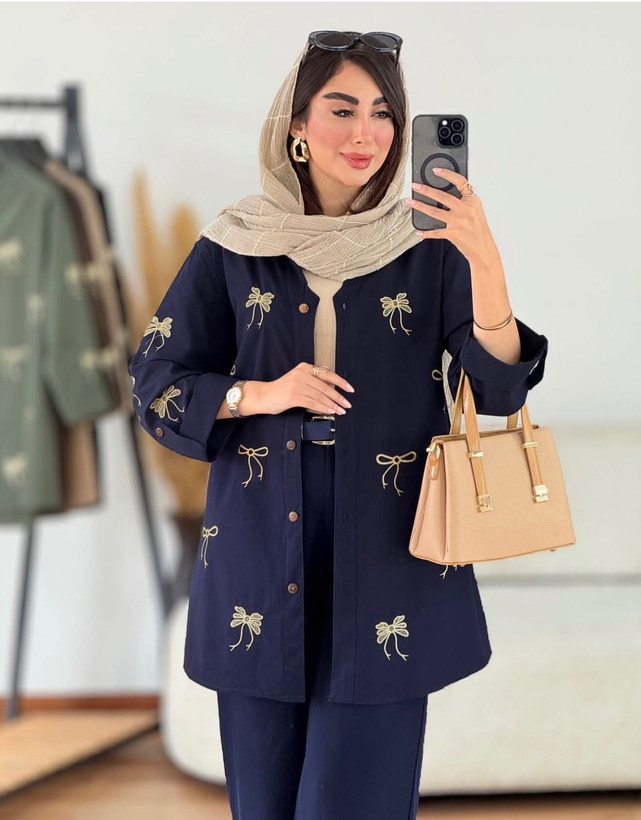شومیز سنجاقک