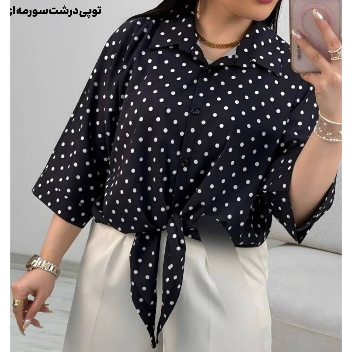 شومیز گره ای آیسوSa