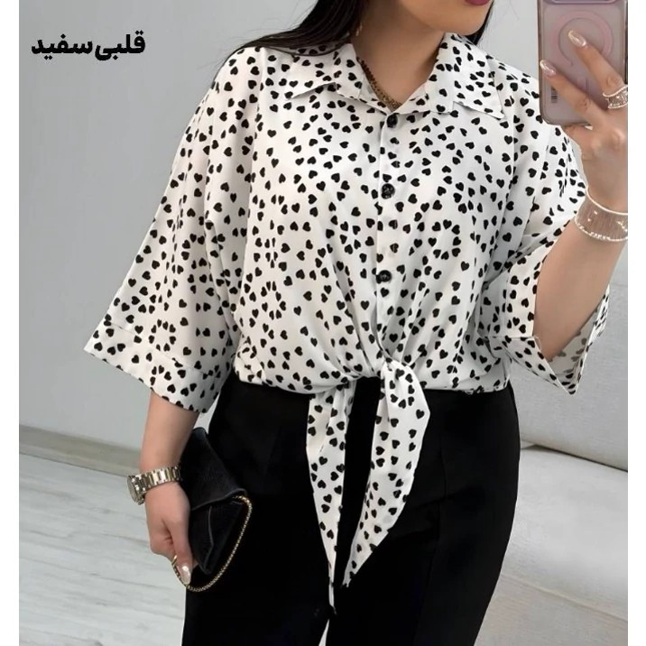 شومیز گره ای آیسوSa
