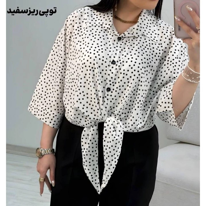 شومیز گره ای آیسوSa