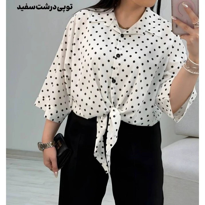شومیز گره ای آیسوSa