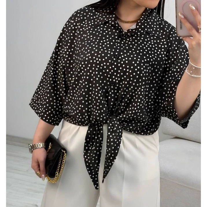 شومیز گره ای آیسوSa