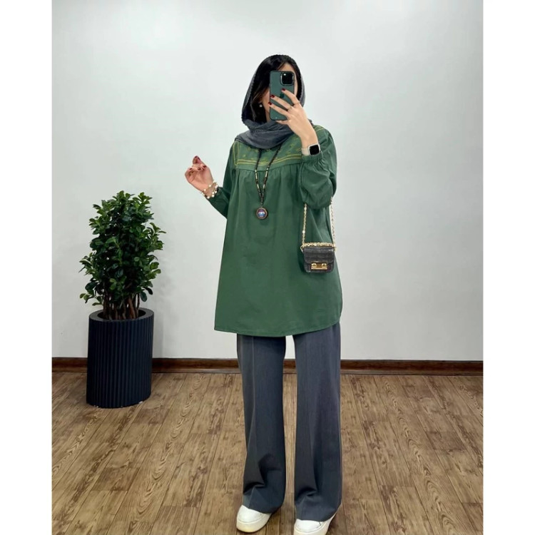 شومیز گلدوزی