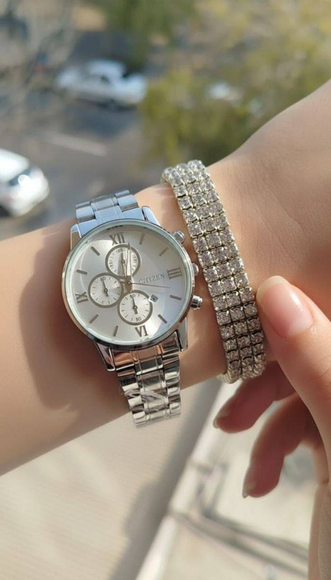 ست ساعت و دستبند زنانه