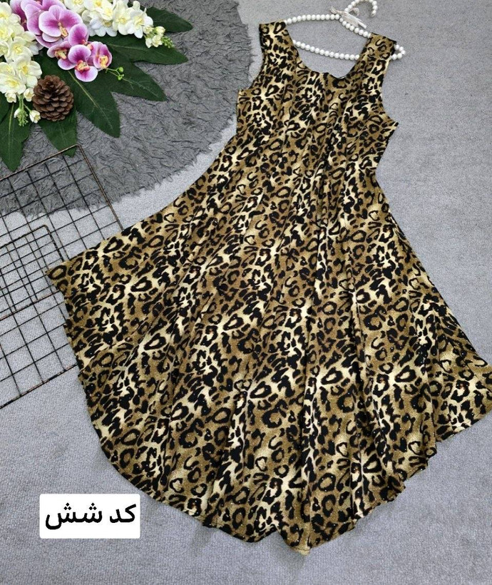 پیراهن الیزه فول نگین