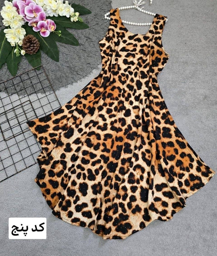 پیراهن الیزه فول نگین
