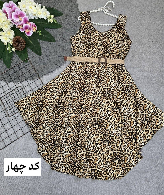 پیراهن الیزه فول نگین